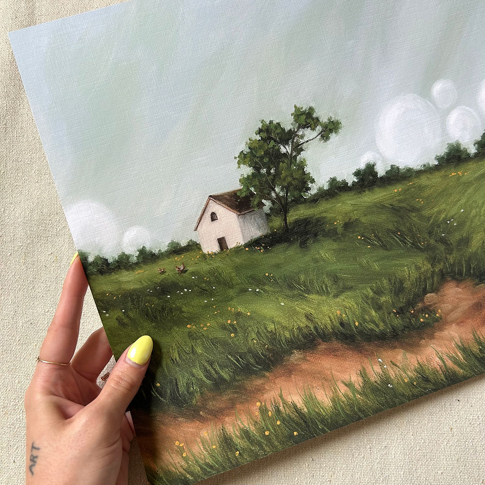 Thumbnail: “All is Well Here” Print 