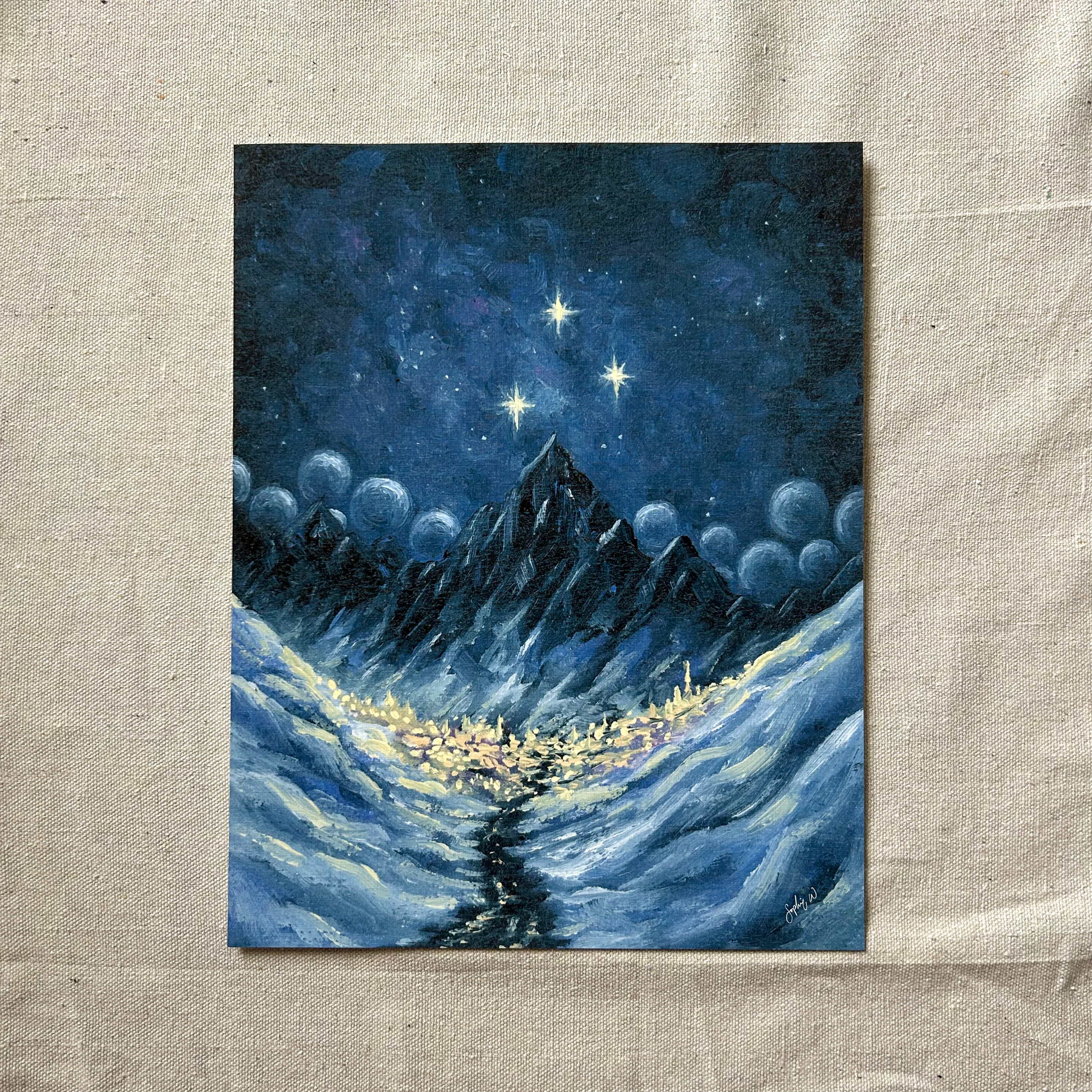 “Velaris: City of Starlight” Print