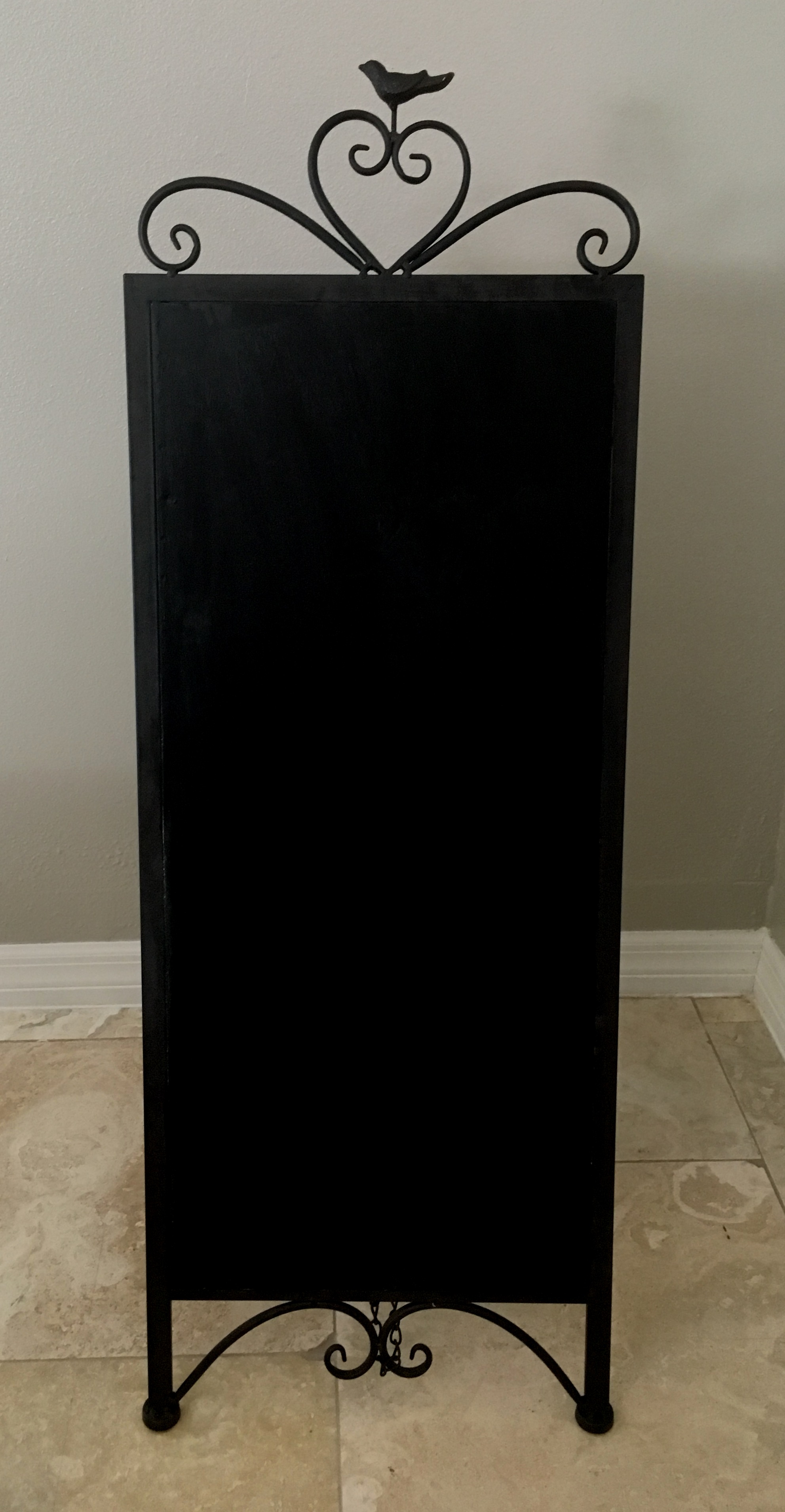 Blank Chalkboard Sign - $15