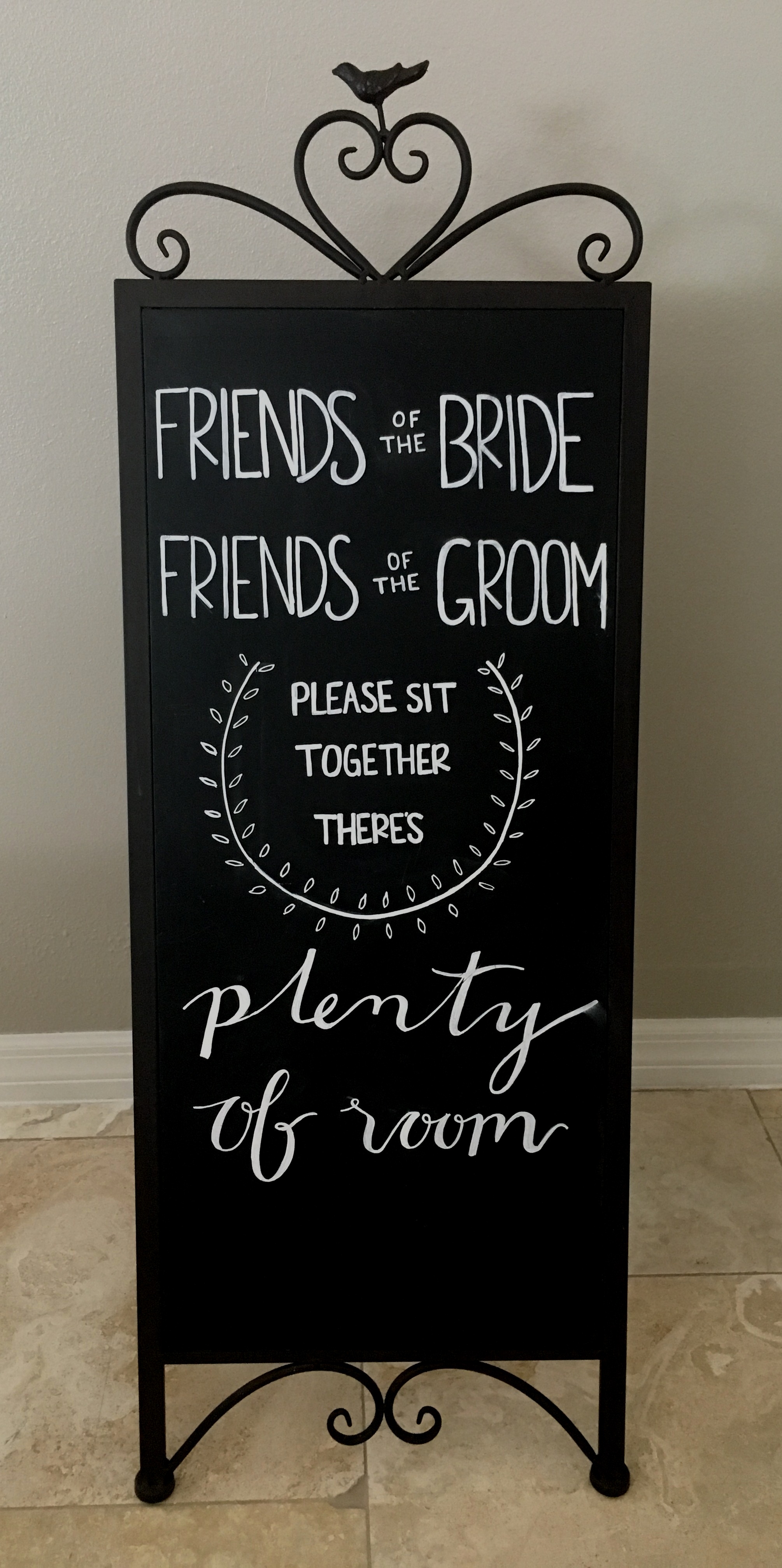 Sit Together Sign - $20