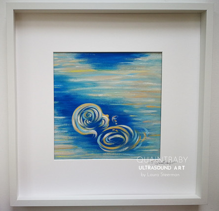 Celtic Blues  - Large Framed and Mounted .jpg