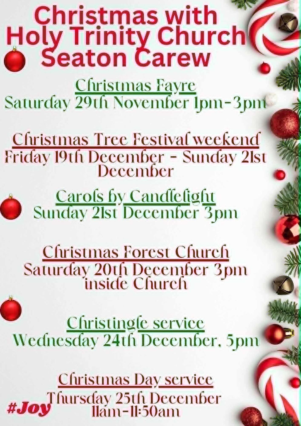 Christmas Events 2025