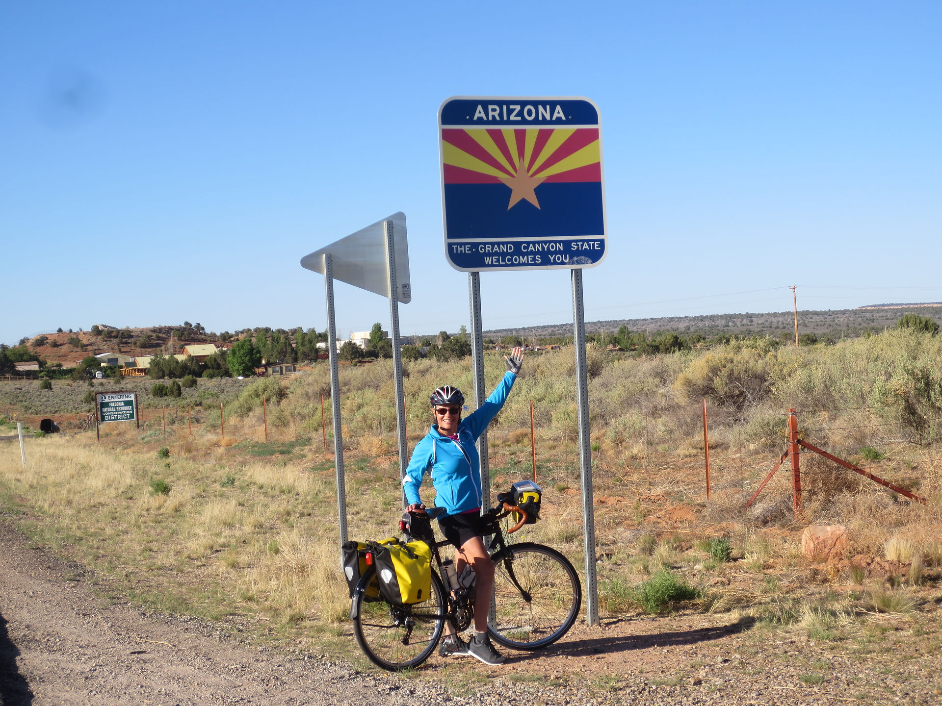 Entering Arizona