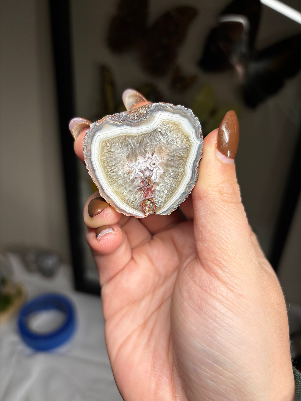 Thumbnail: Malawi Agate Geode