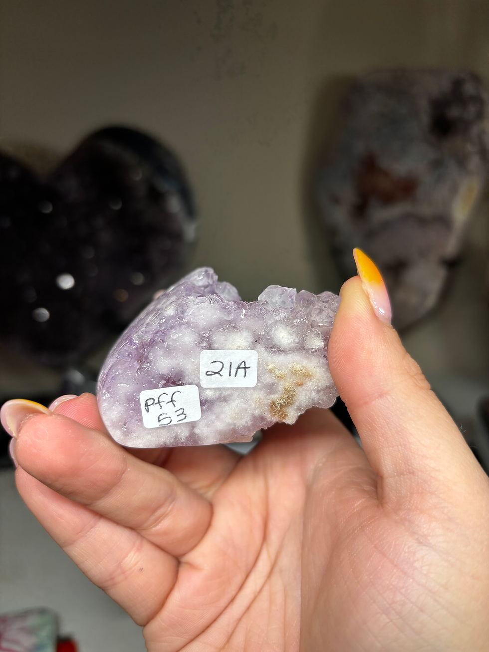 Thumbnail: Pink Amethyst Freeform / Cutbase