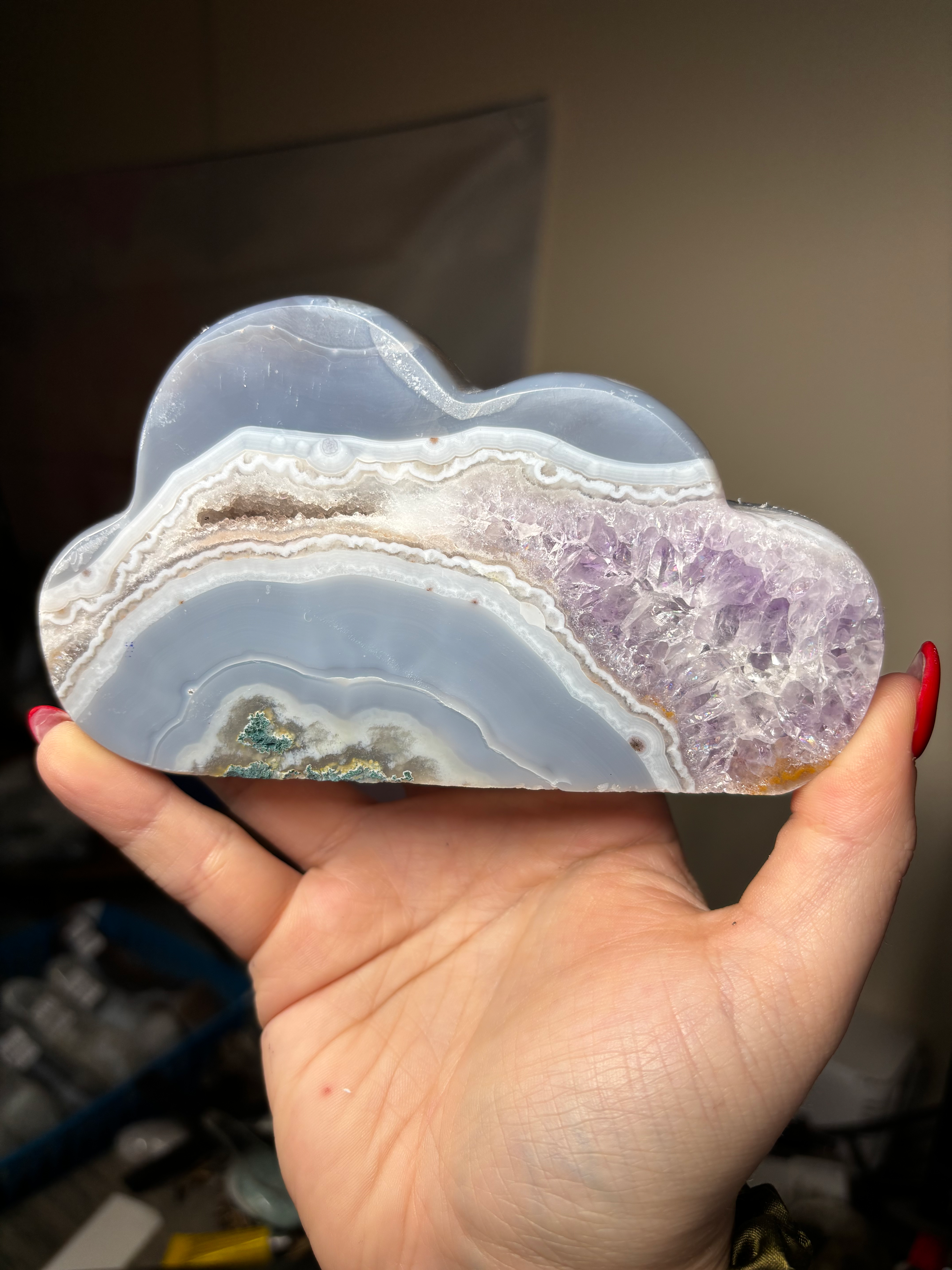 Amethyst and Agate Cloud