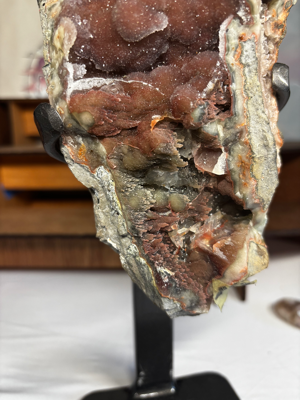 Thumbnail: Red Amethyst on Stand