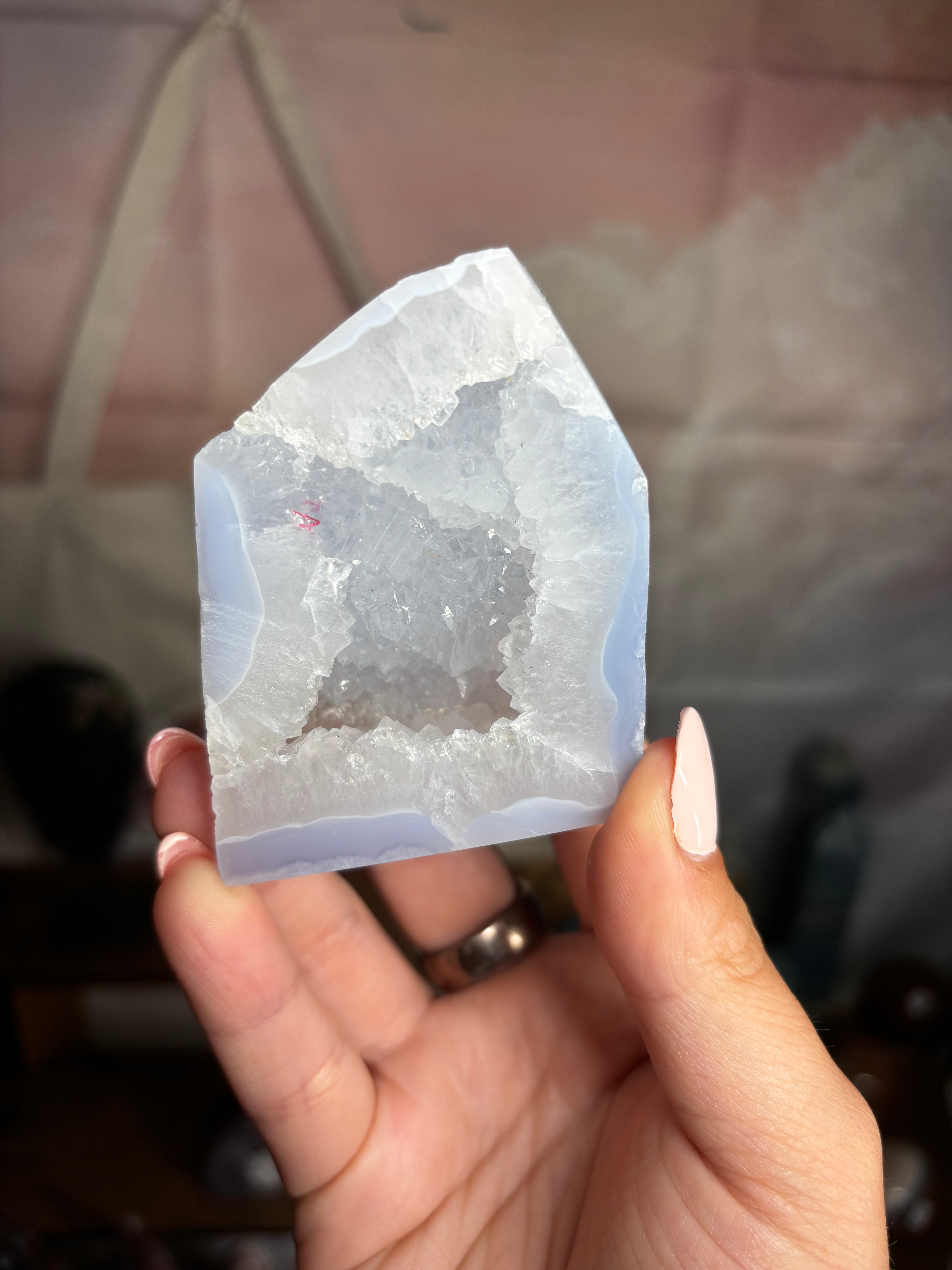 Blue Lace Agate Freeform