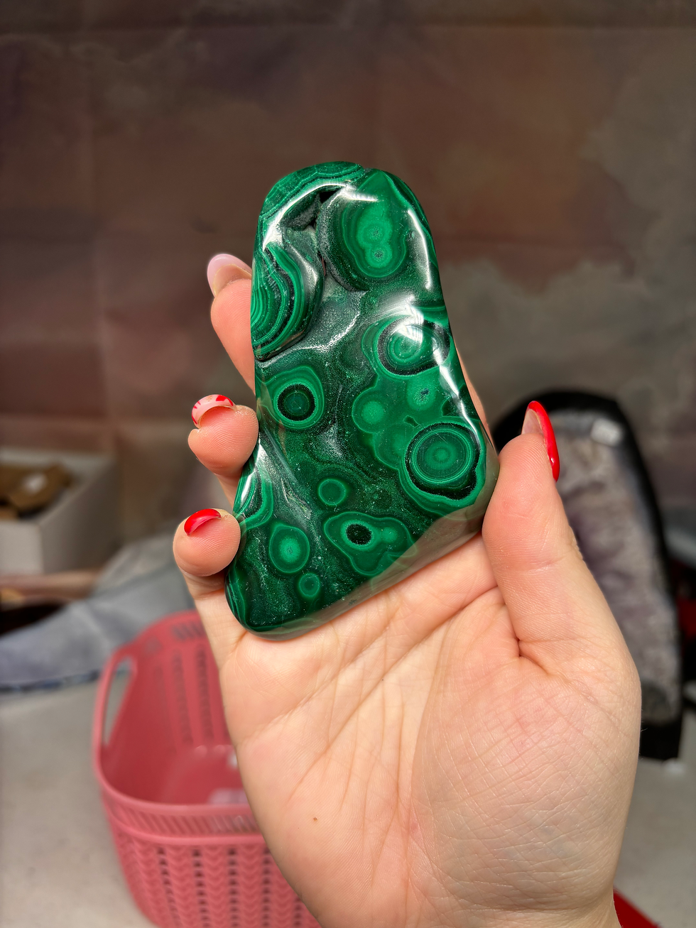 Thumbnail: Malachite Freeform