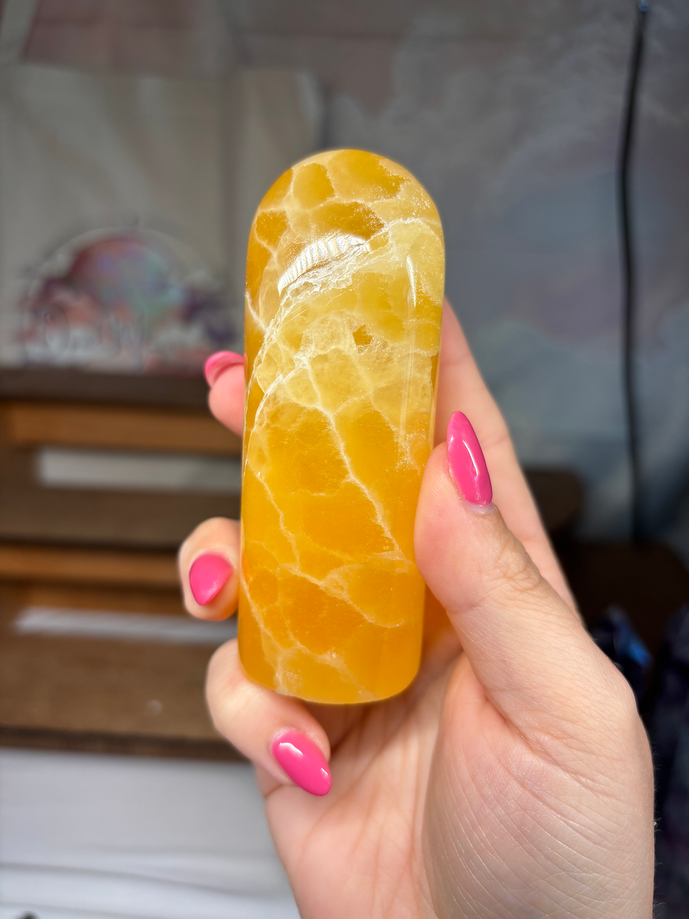 Thumbnail: Orange Calcite Cutbase / Freeform