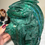Thumbnail: Malachite Dragon on Castle - 18lbs