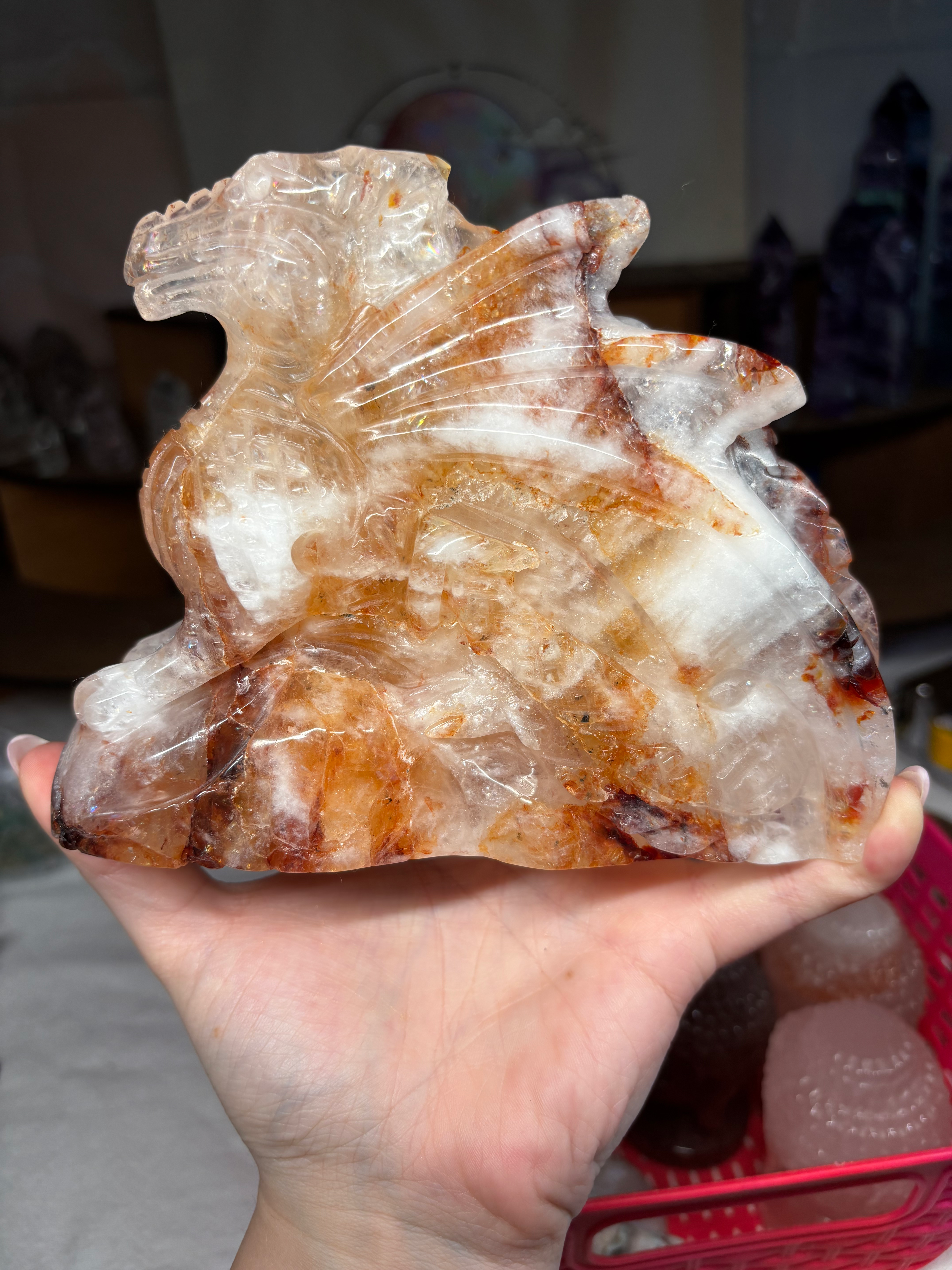 Fire Quartz Dragon