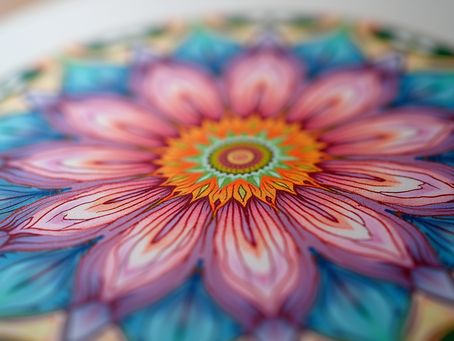 Discover the Benefits of Coloring the Whisper Bloom Mandala for Relaxation and Mindfulness