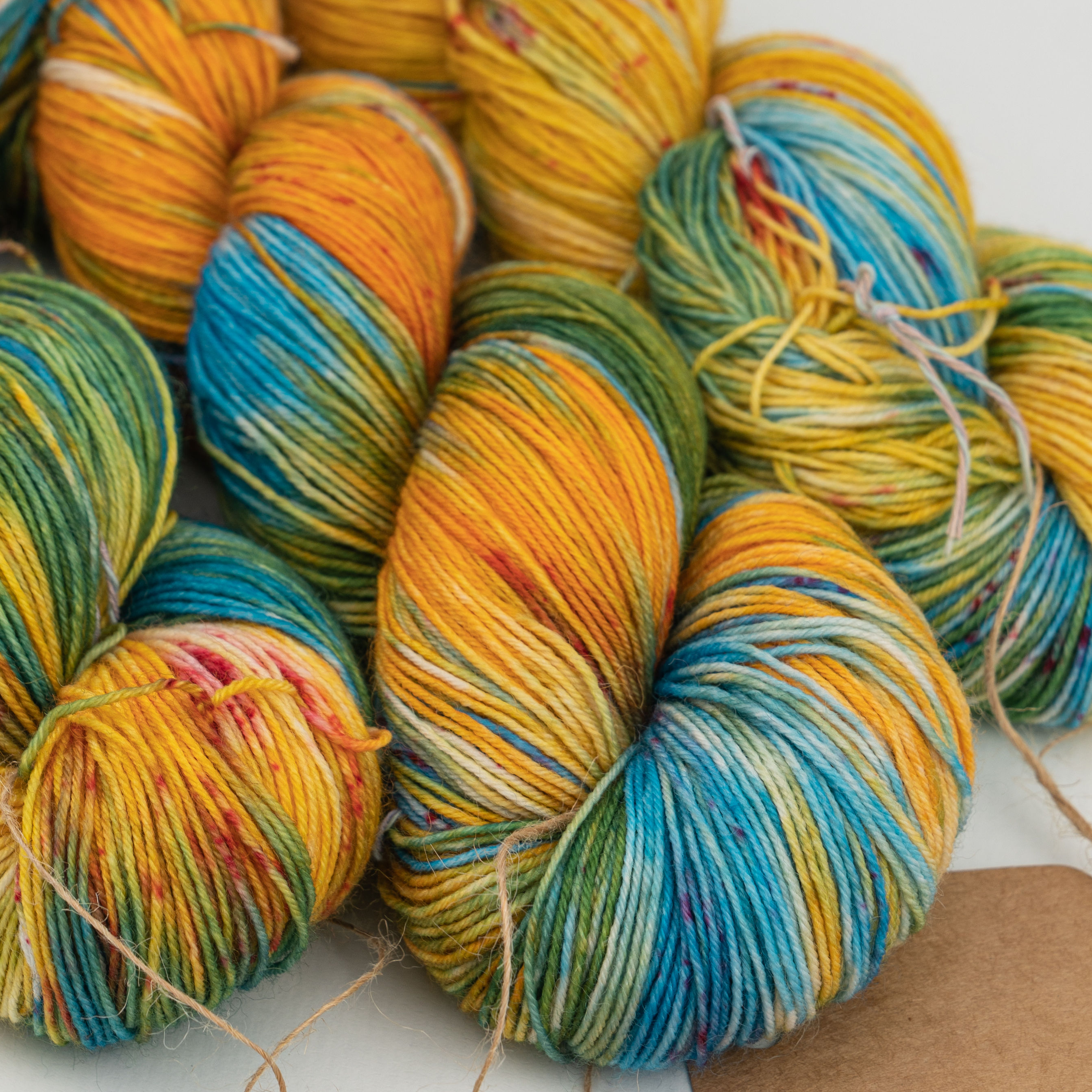 Calypso, Superwash Blue Faced Leicester / Nylon Sock