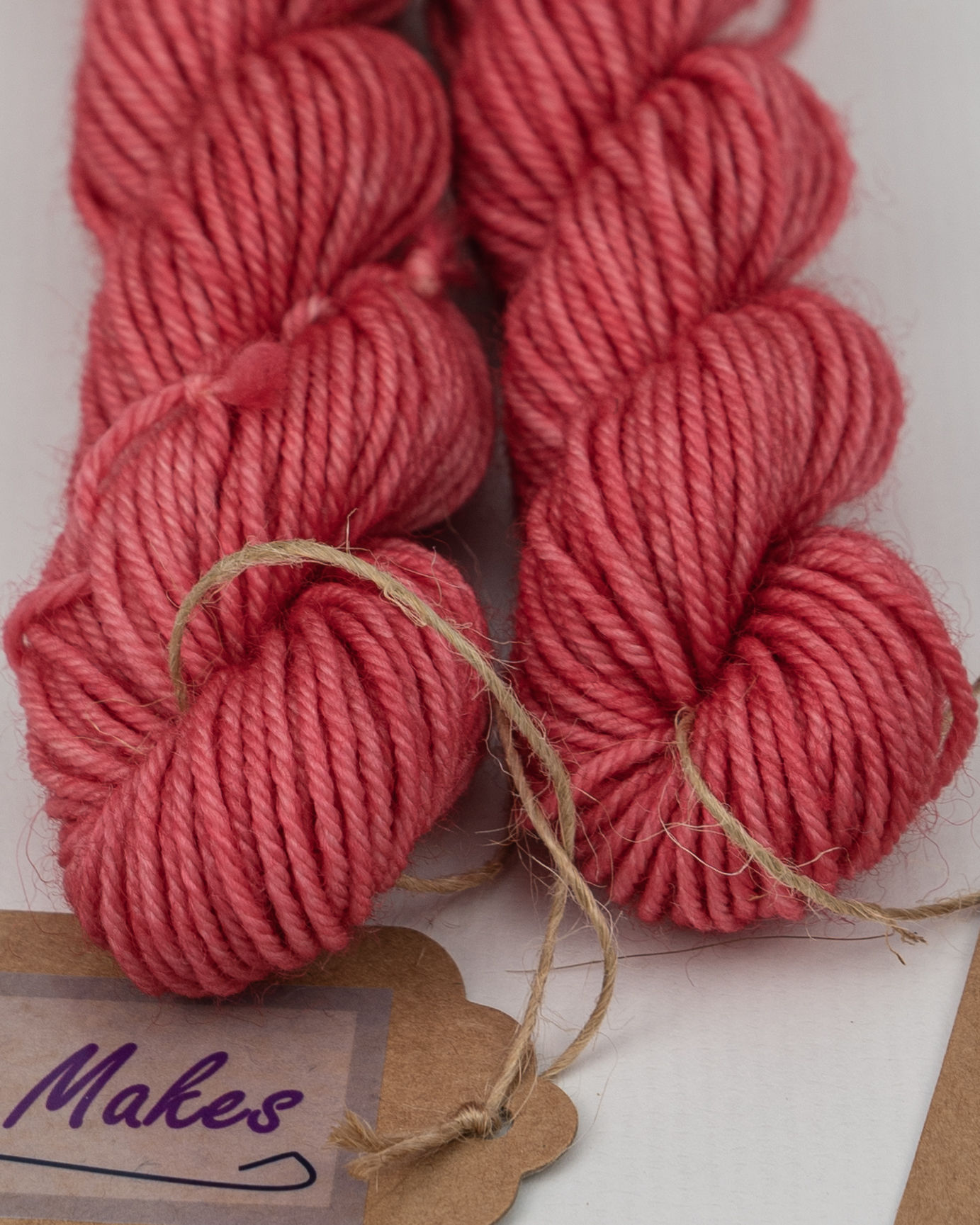 Salmon Mini, Superwash Blue Faced Leicester Double Knit