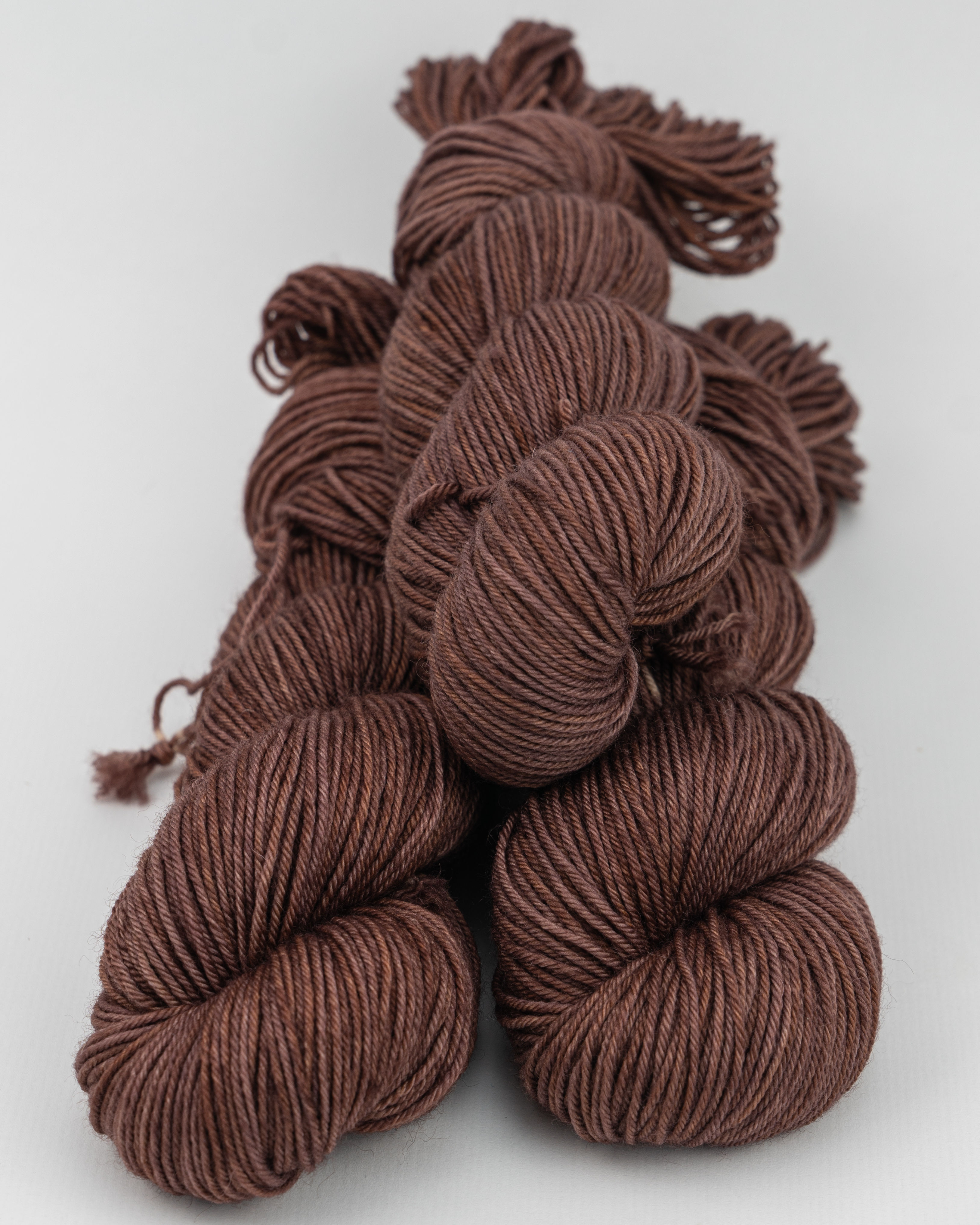 Chestnut, Superwash Blue Faced Leicester DK