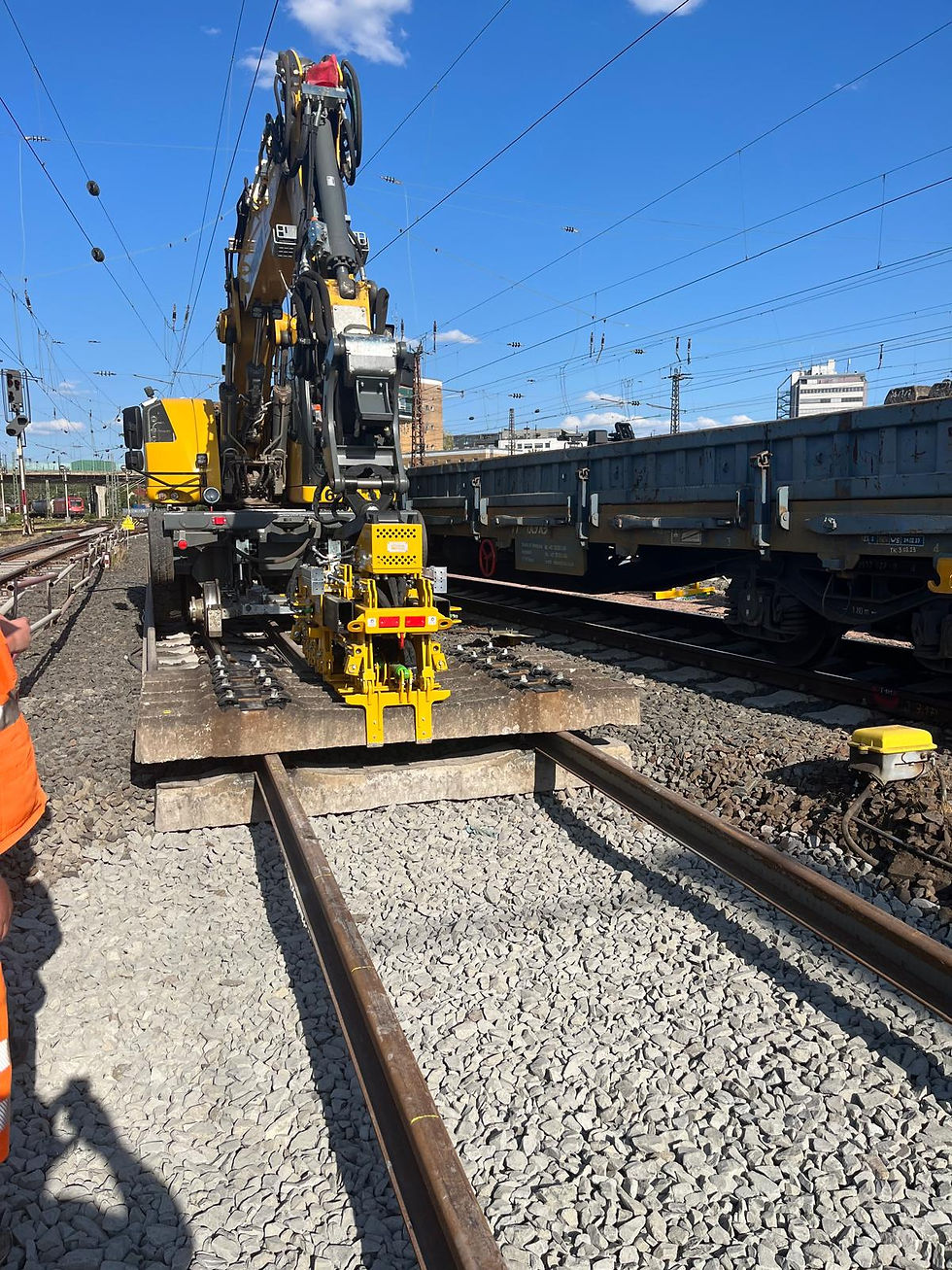 Baustelle von GE & WE Aschaffenburg Projekt