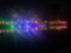 Beleuchtete Wasserlandschaft bei Nacht