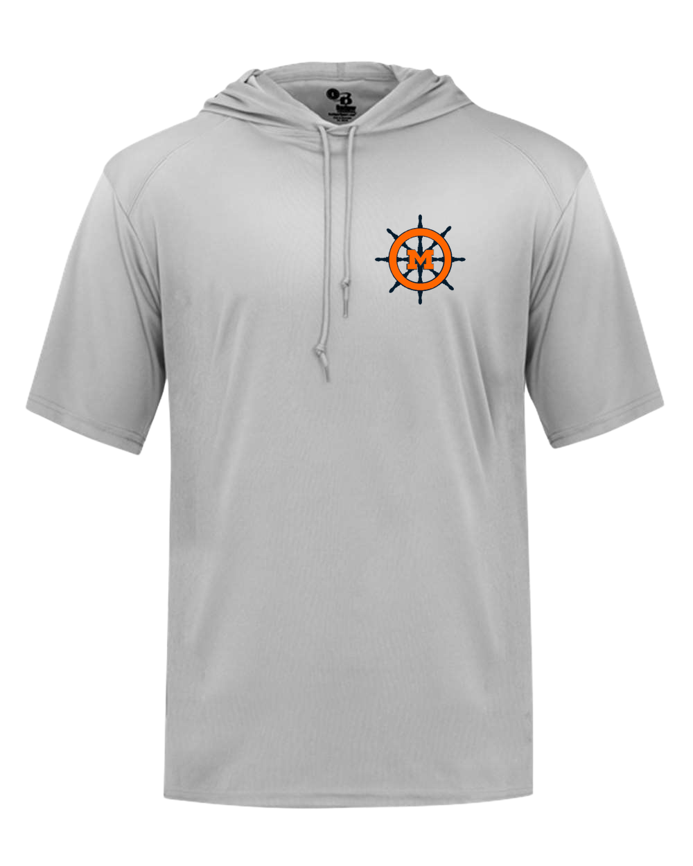 Maury Short Sleeve Poly Hoodie
