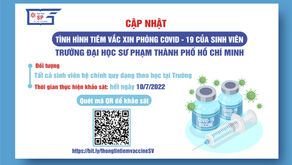 V/v cập nhật thông tin tiêm vaccine của sinh viên