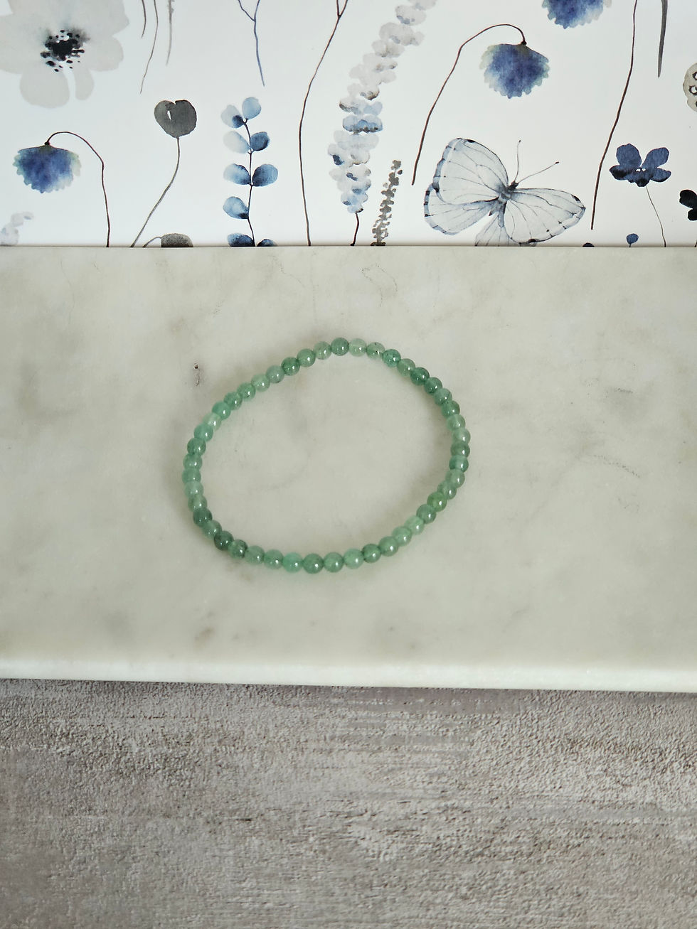 Thumbnail: Green Aventurine Bracelet – Luck • Growth • Heart Healing (4mm beads)