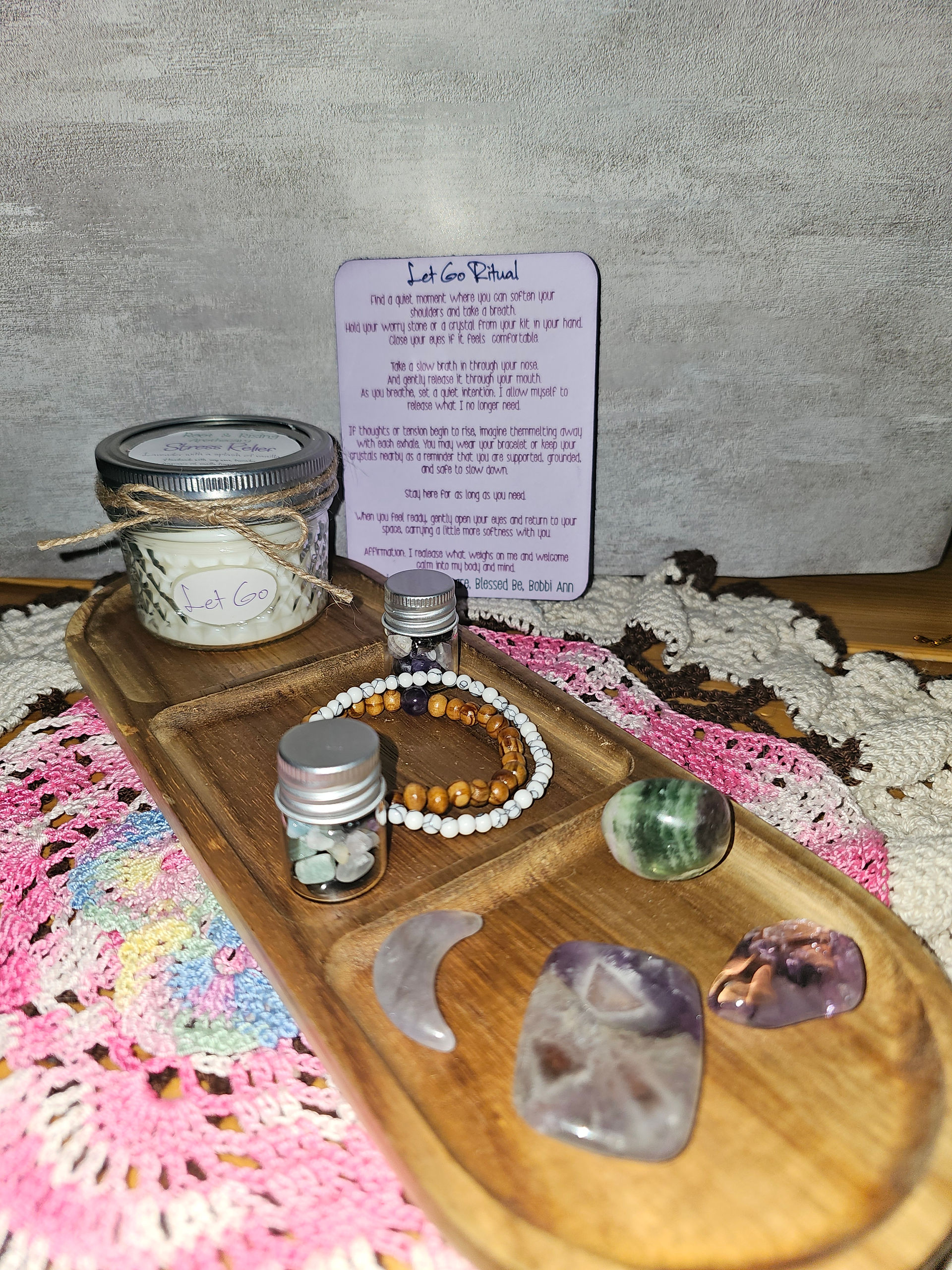 Let Go - Stress Relief Intention Kit