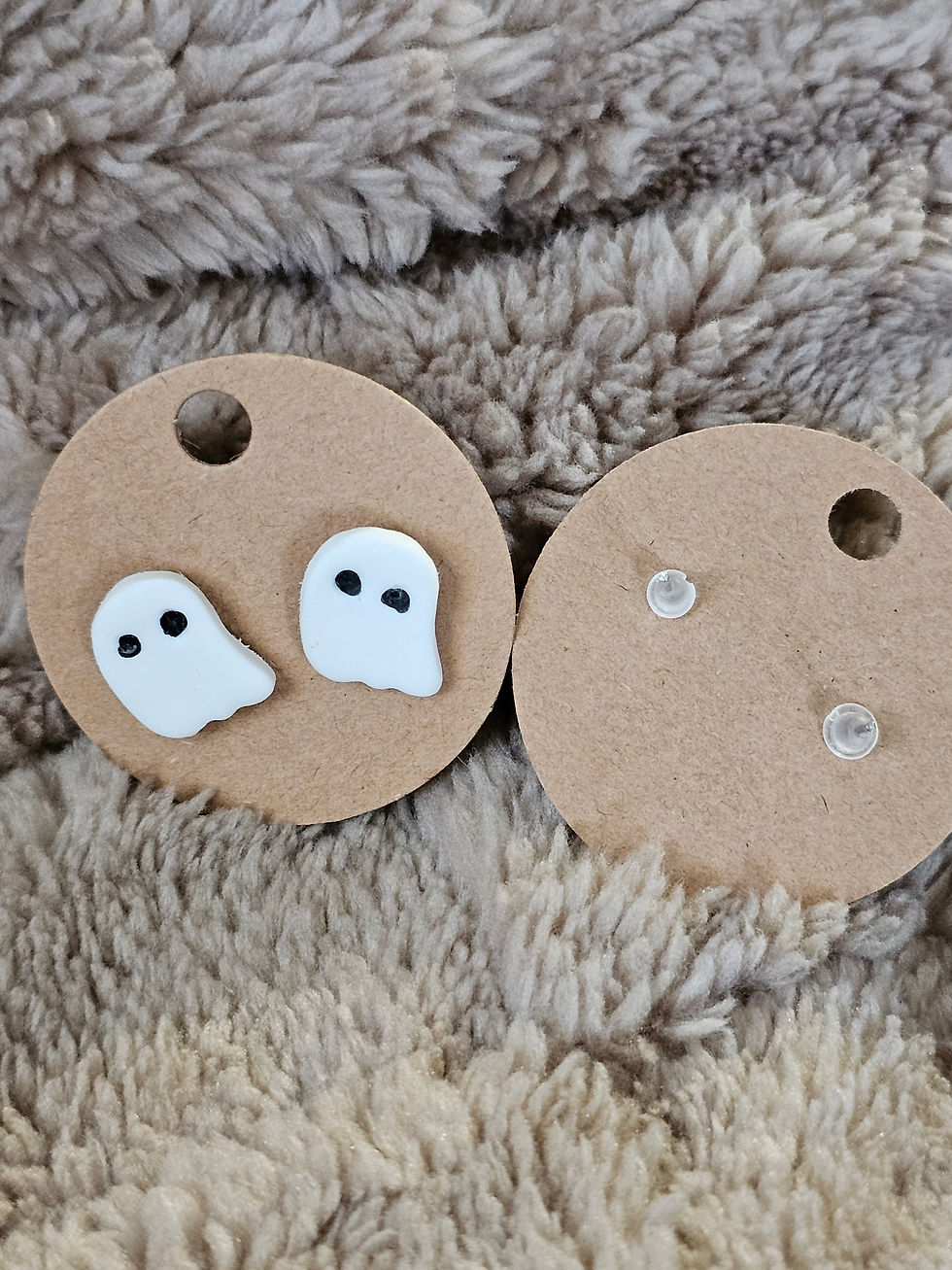 Thumbnail: 👻 “Boo Minis” — Tiny Ghost Stud Earrings