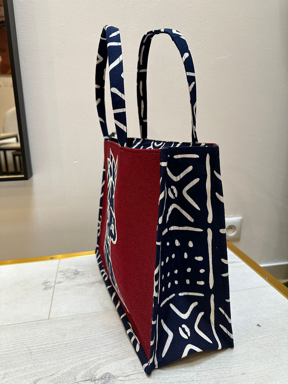 Miniature : Sac cabas rouge