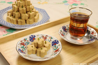 Persian chickpea flour confections