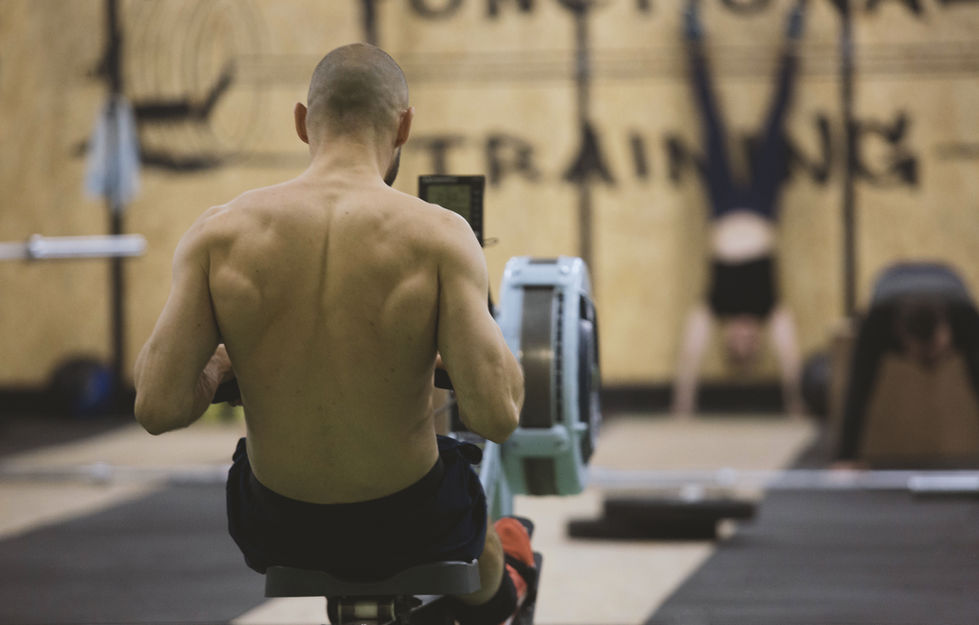 Man at a Gym