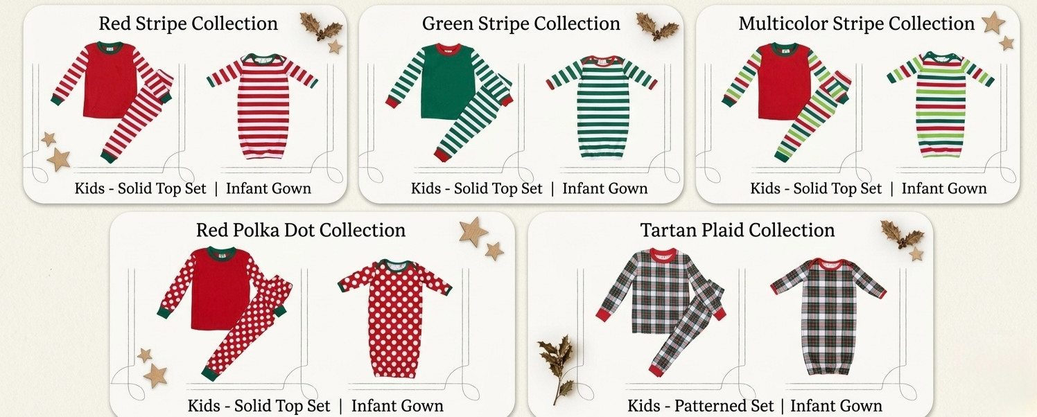 Kids - The Signature Embroidered Holiday Set