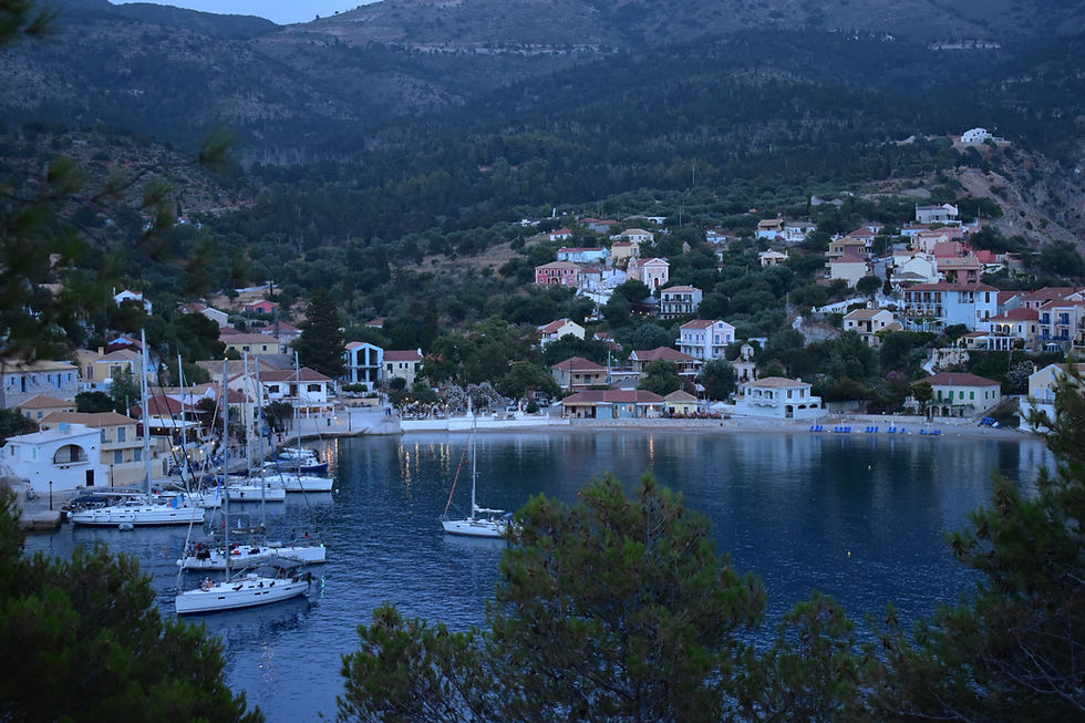 Sailing boats Asos Kefalonia