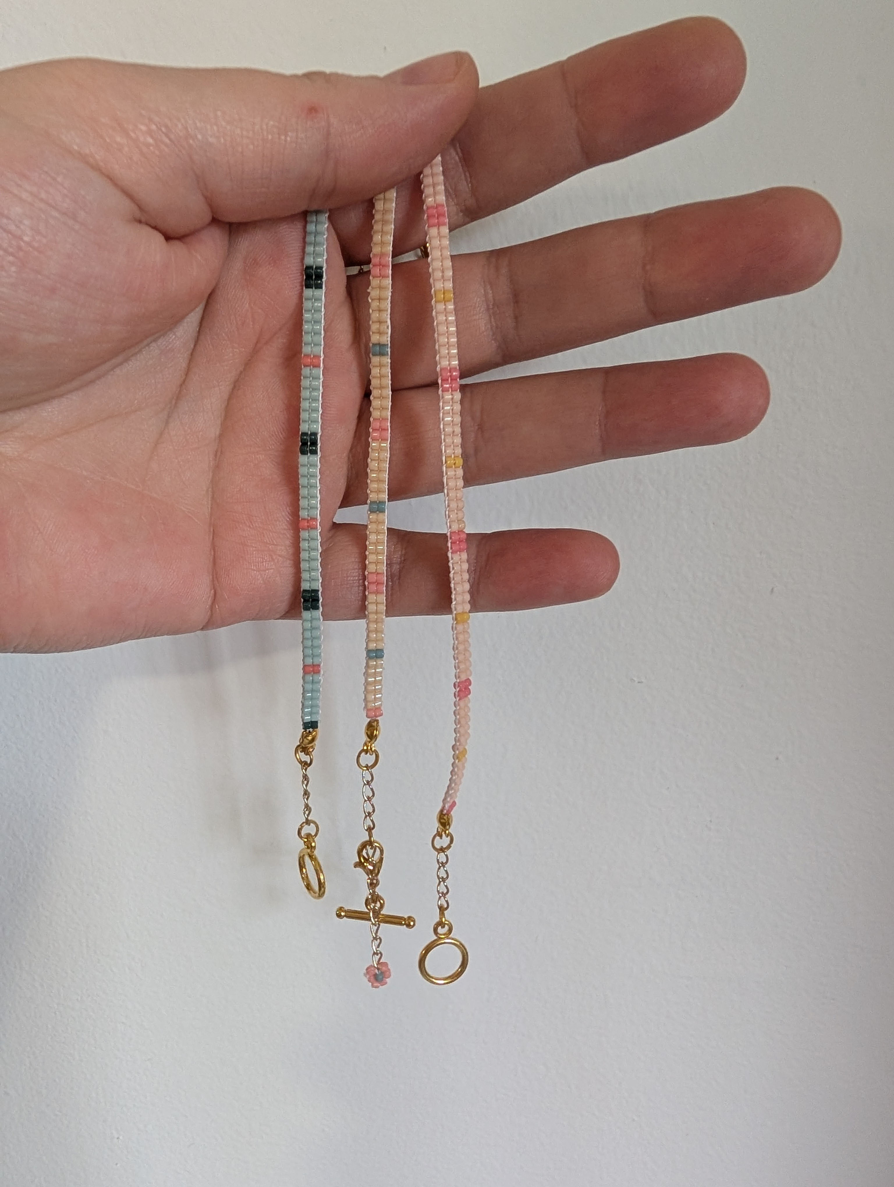 5 inch Measuring Bracelet with Ring Stitch Markers