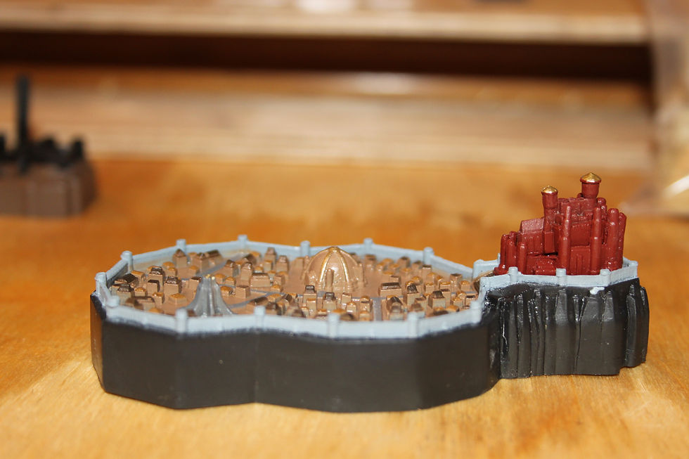 Kings Landing vor der Bemalung