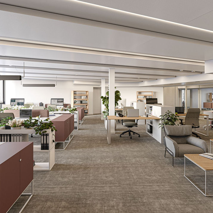 Sihlstrasse 24, Sihl24, Büro, arbeiten, ausgebaute Bürofläche