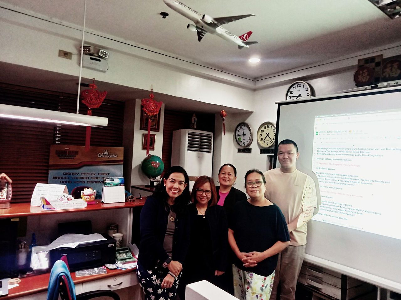 Training participants