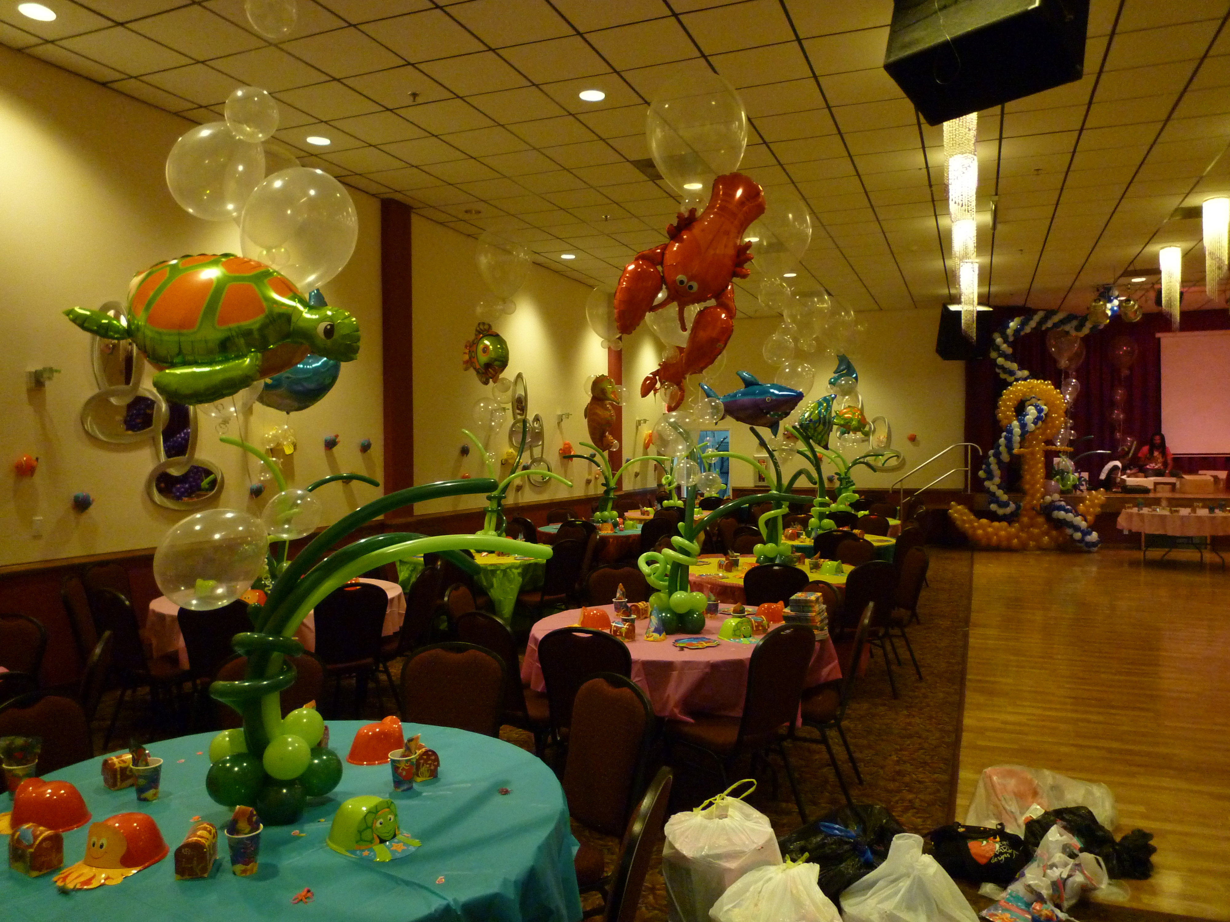 Balloon Centerpieces Fort Lauderdale Dreamark Events