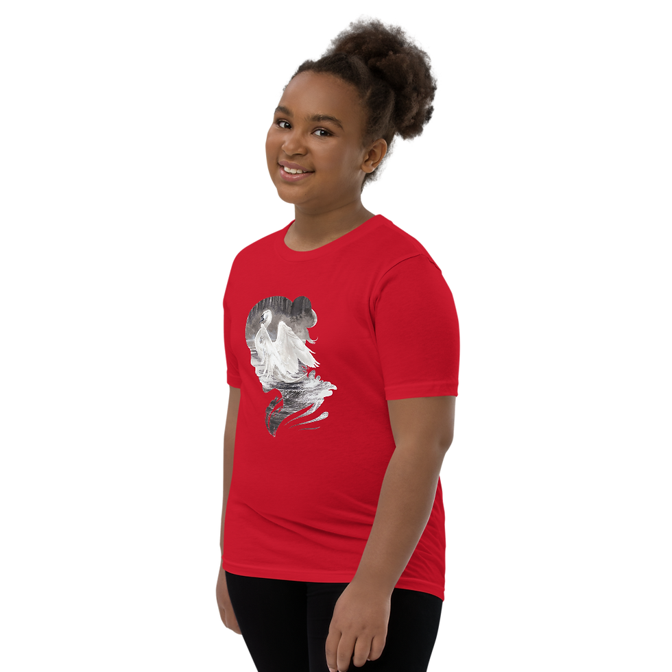 Thumbnail: City Park Swan Youth Short Sleeve T-Shirt