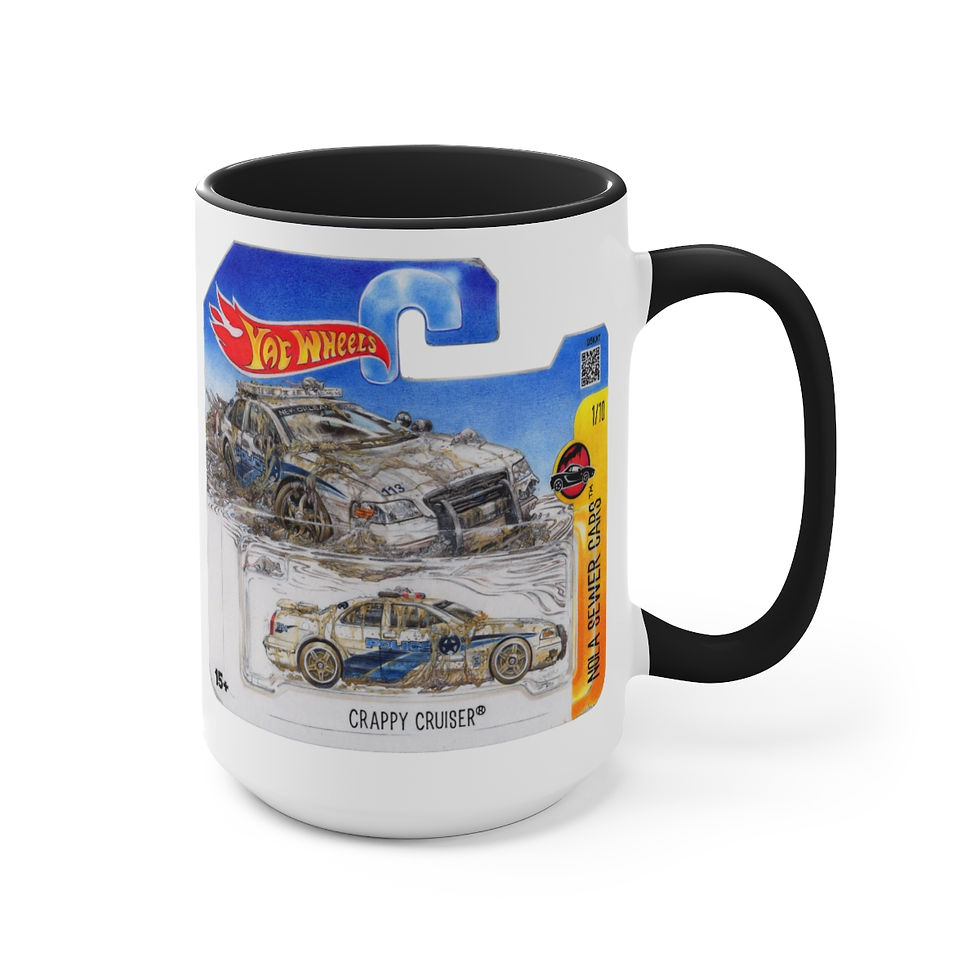 Thumbnail: Yat Wheels Coffee Mug, 15oz