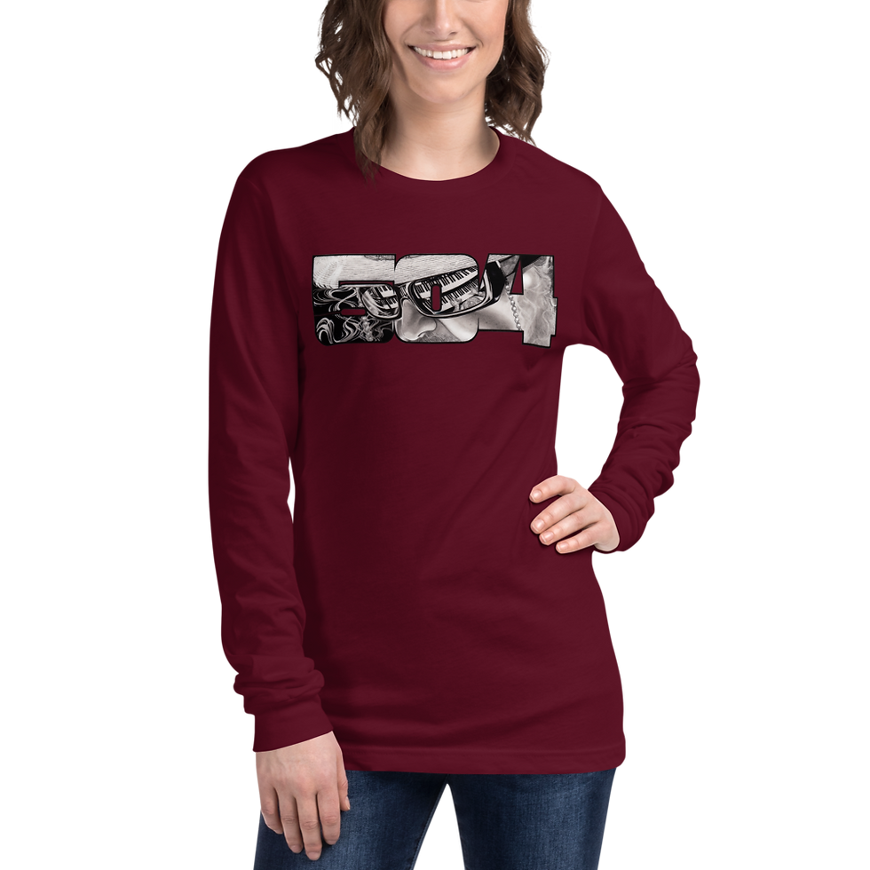 Thumbnail: 504 - Piano Unisex Long Sleeve Tee