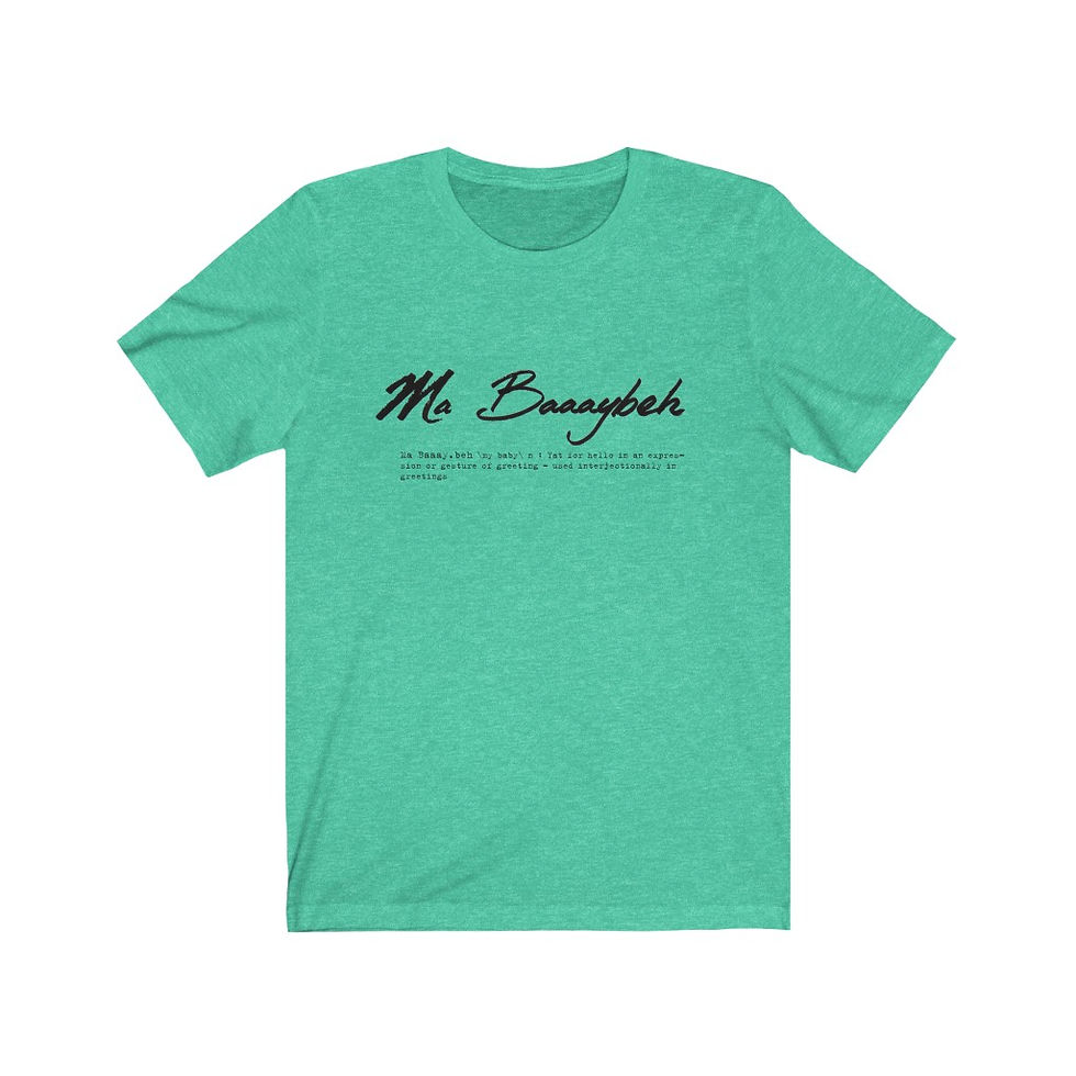 Thumbnail: Yat Vocabulary (Light Colors) Unisex Jersey Short Sleeve Tee