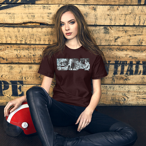 504 - Band-width Unisex T-Shirt | Bead Tree Arts