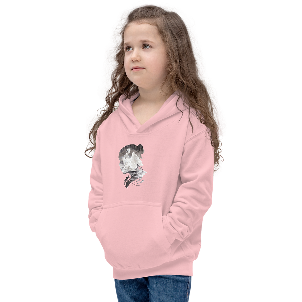 Thumbnail: City Park Swan Kids Hoodie