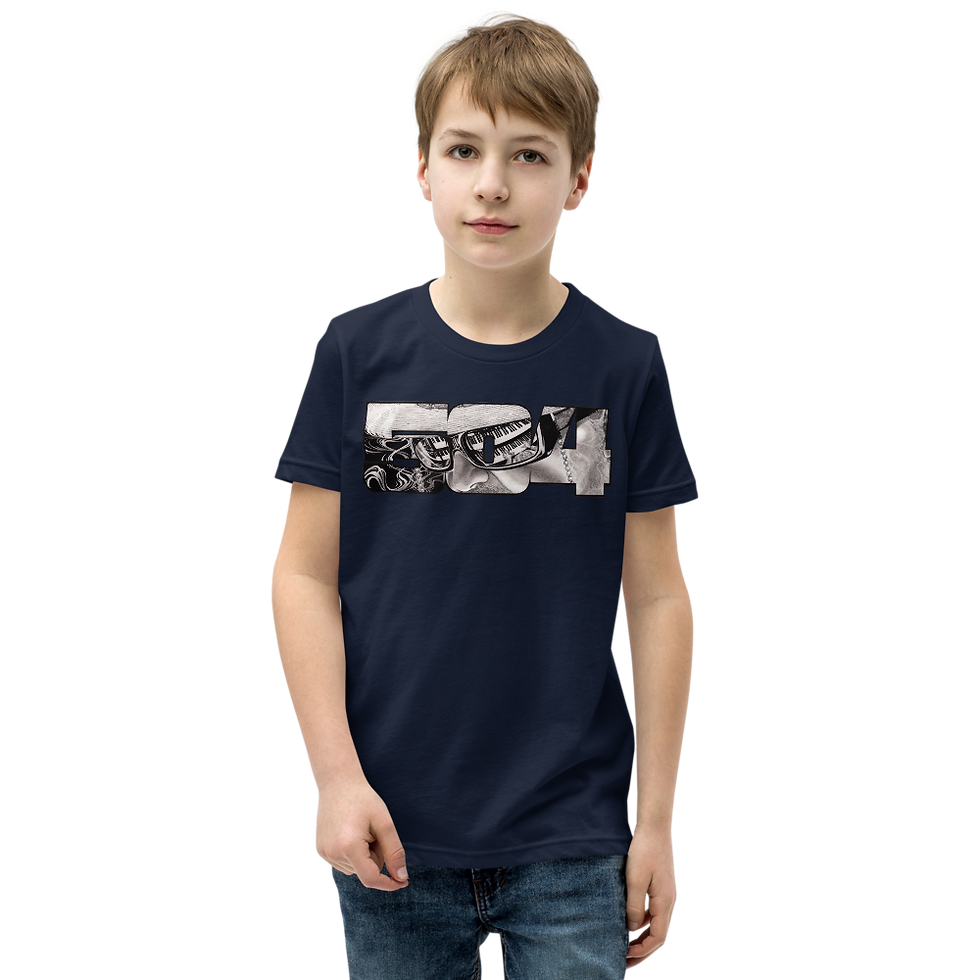 Thumbnail: 504 - Piano Youth Short Sleeve T-Shirt