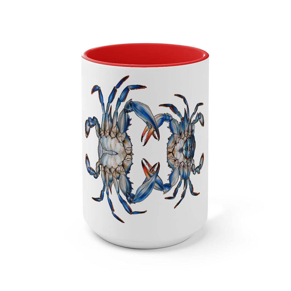 Thumbnail: Blue Crabs Coffee Mug, 15oz