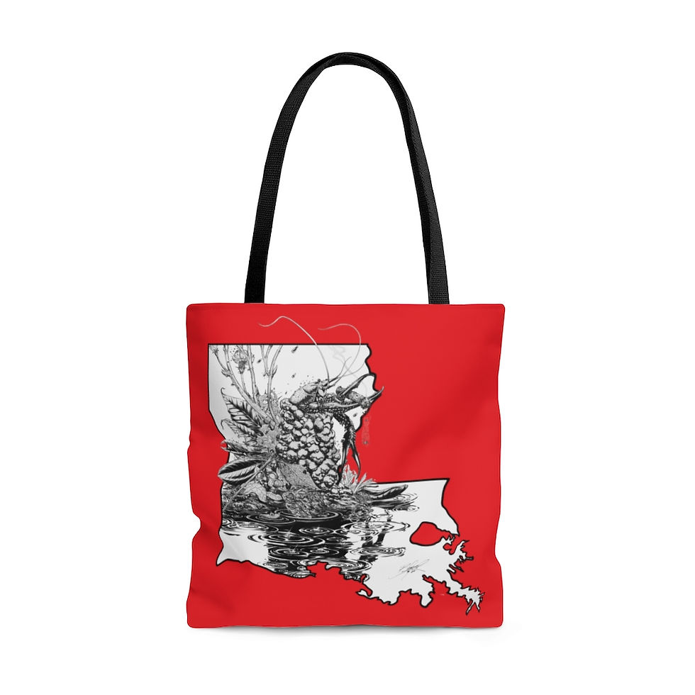Thumbnail: Crawfish - The Escapee Tote Bag