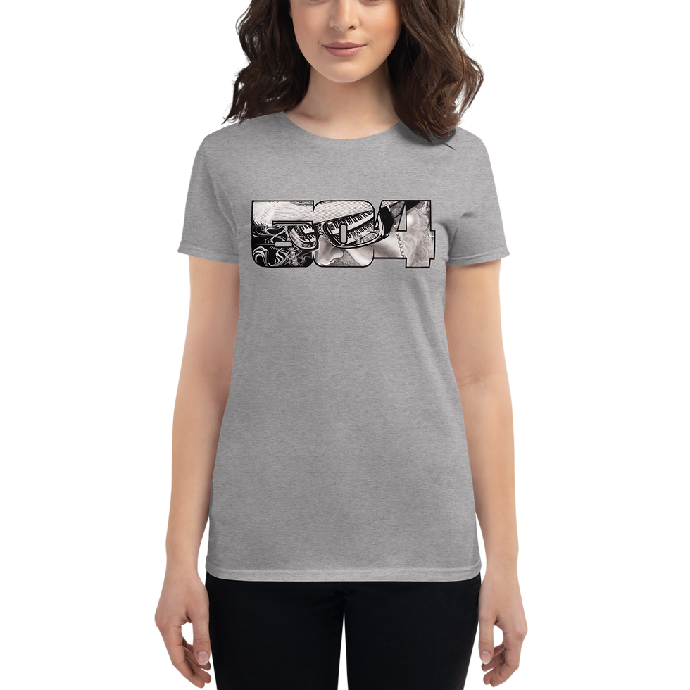Thumbnail: 504 - Piano Women's short sleeve t-shirt