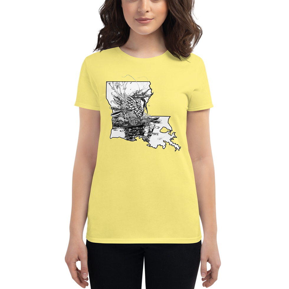 Thumbnail: Crawfish - The Escapee - Women's short sleeve t-shirt