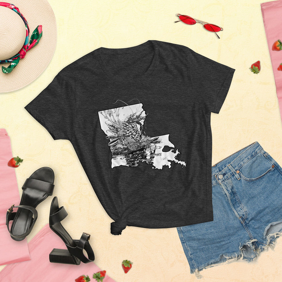 Thumbnail: Crawfish - The Escapee - Women's short sleeve t-shirt