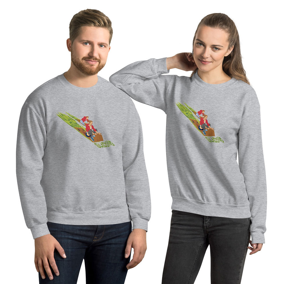 Thumbnail: NOLA Levee Sledding Unisex Sweatshirt
